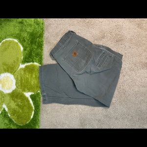 Green Carhartt pants